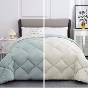 Lipo All Season Duvet Insert Comforter - 350 GSM Down Quilted Alternative Duvet